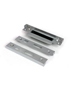 Satin Chrome 13mm door Rebate Kit For Sash Lock From The Anvil