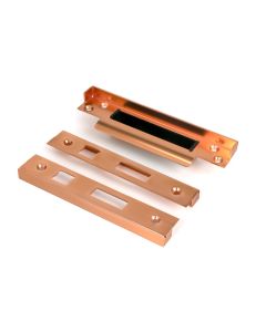 Polished Bronze 13mm door Rebate Kit For Sash Lock From The Anvil