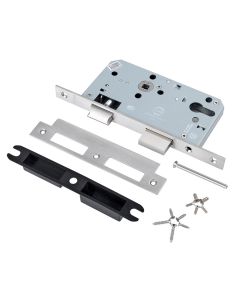 BRITON 5760 DIN Standard Euro Escape Sashlock Case 60mm Backset - Square 5760.60.S.SS