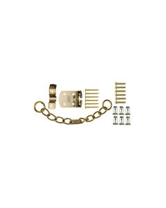 PVCU DOOR CHAIN.BRASS.POLY BAG POLISHED BRASS