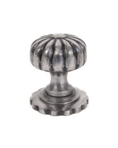 From The Anvil 83508 Natural Smooth Flower Cabinet Knob - Small
