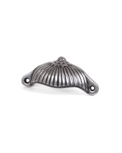 From The Anvil 83517 Natural Smooth 4" Flower Drawer Pull