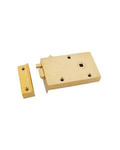 From The Anvil 83571 Polished Brass Right Hand Bathroom Latch
