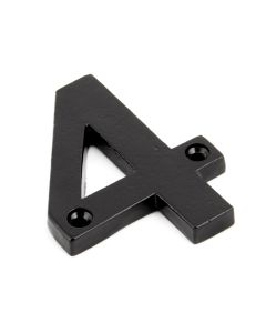 From The Anvil 83704 Black Numeral 4