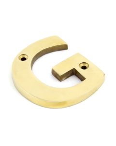 From The Anvil 83801G Polished Brass Letter G