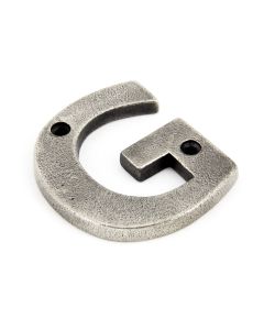 From The Anvil 83803G Antique Pewter Letter G
