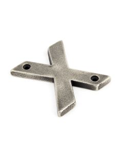 From The Anvil 83803X Antique Pewter Letter X