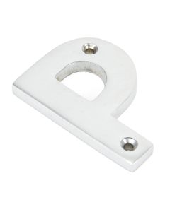 From The Anvil 83804P Satin Chrome Letter P