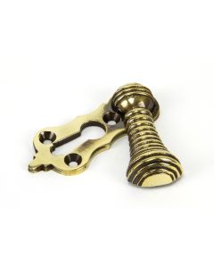 From The Anvil 83817 Aged Brass Beehive Escutcheon