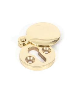 From The Anvil 83831 Polished Brass 30mm Round Escutcheon