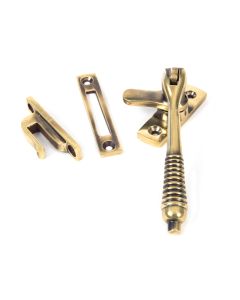 From The Anvil 83917 Aged Brass Locking Reeded Fastener