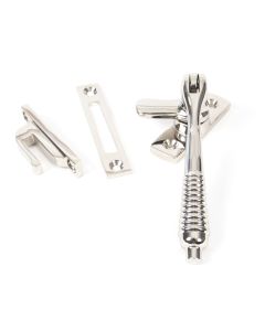 From The Anvil 83918 Polished Nickel Locking Reeded Fastener