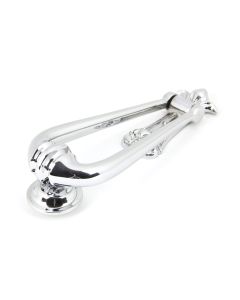 From The Anvil 90018 Polished Chrome Loop Door Knocker