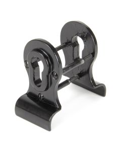 From The Anvil 90039 Black 50mm Euro Door Pull (Back to Back fixings)
