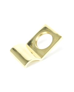 From The Anvil 90283 Polished Brass Rim Cylinder Pull