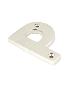 From The Anvil 90303P Polished Nickel Letter P