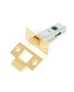 Electro Brassed 65mm tubular Mortice Latch From The Anvil