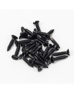 From The Anvil 91168 Black 8x¾" Countersunk Raised Head Screws (25)