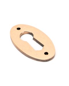From The Anvil 91927 Polished Bronze Oval Escutcheon