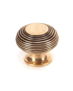 From The Anvil 91947 Polished Bronze Beehive Cabinet Knob 40mm