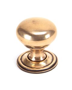 From The Anvil 91950 Polished Bronze Mushroom Cabinet Knob 32mm