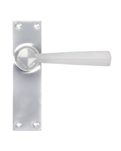 From The Anvil 91970 Satin Chrome Straight Lever Latch Set