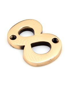 From The Anvil 92028 Polished Bronze Numeral 8