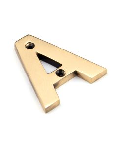 From The Anvil 92031A Polished Bronze Letter A