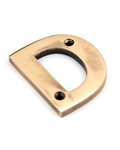 From The Anvil 92031D Polished Bronze Letter D