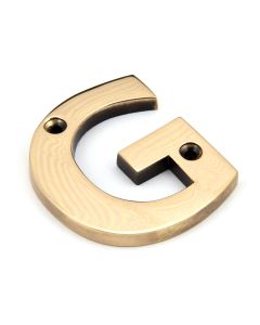 From The Anvil 92031G Polished Bronze Letter G
