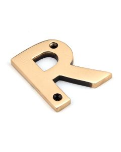 From The Anvil 92031R Polished Bronze Letter R