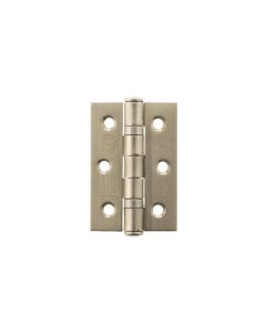 Atlantic CE Fire Rated Grade 7 Ball Bearing Hinges 3" x 2" x 2mm - Satin Nickel A2H322SN
