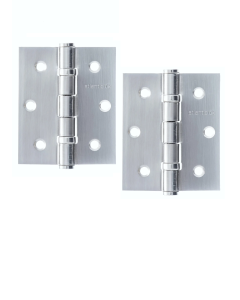 Atlantic Ball Bearing Hinges 3" x 2.5" x 2.5mm - Satin Chrome A2HB32525SC