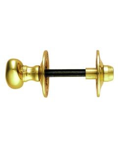 Carlisle Brass AA32 Turn & Release To Suit Rackbolt / Oval Turn - Spline Spindle 38mm Polished Brass