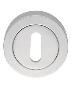 Carlisle Brass AA3CP Escutcheon - Lock Profile On Concealed Fix Round Rose 51mm Polished Chrome