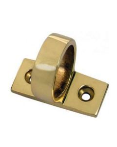 Carlisle Brass AA42R Ring Sash Lift (Horizontal Fix) 45mm x 13mm Polished Brass