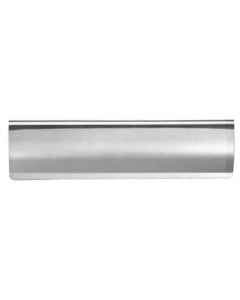 Carlisle Brass AA54SSCP Letter Tidy - Curved Pattern (Foam Lined) 280mm x 76mm Stainless Steel/Polished Chrome