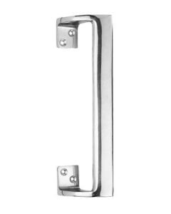 Carlisle Brass AA90CP Pull Handle (Oval Grip Cranked) 229mm Polished Chrome
