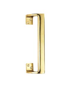 Carlisle Brass AA91 Pull Handle (Oval Grip Cranked) 305mm Polished Brass