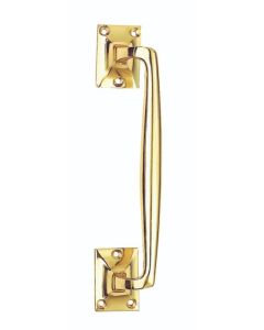 Carlisle Brass AA92 Pull Handle (Pub Style) 254mm Polished Brass