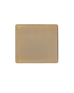 Eurolite Ab1Bb Single Blank Flat Concealed Antique Plate