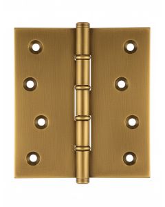 Simonswerk P1575 Ball Race Brass Butt Projection Hinges 127mm x 100mm c/w Screws Antique Brass