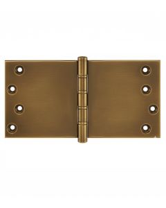 Simonswerk P1566 Ball Race Brass Butt Projection Hinges 101.6mm x 203mm c/w Screws Antique Brass
