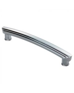 Fingertip Adr502Ccp Ftd Art Deco Handle 160Mm C/C Polished Chrome