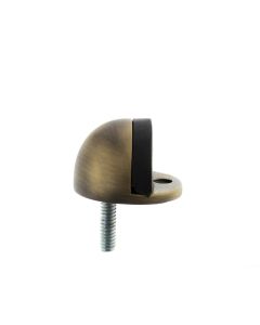Atlantic Half-Moon Premium Floor Mounted Door Stop - Matt Antique Brass ADSHMPMAB
