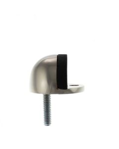 Atlantic Half-Moon Premium Floor Mounted Door Stop - Polished Nickel ADSHMPPN