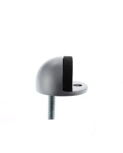 Atlantic Half-Moon Premium Floor Mounted Door Stop - Satin Chrome ADSHMPSC