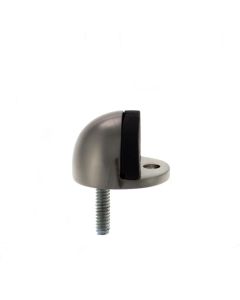 Atlantic Half-Moon Premium Floor Mounted Door Stop - Satin Nickel ADSHMPSN