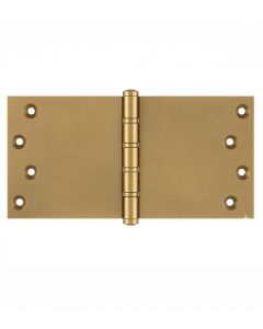 Simonswerk P1566 Ball Race Brass Butt Projection Hinges 101.6mm x 203mm c/w Screws Aged Brass