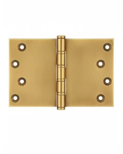 Simonswerk P1564 Ball Race Brass Butt Projection Hinges 101.6mm x 152mm c/w Screws Aged Brass